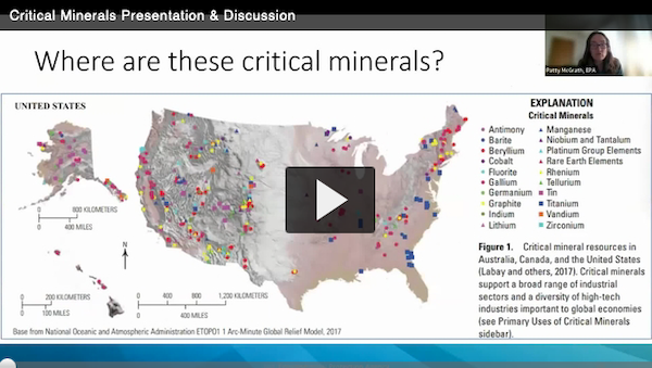 Critical Minerals Presentation and Discussion thumbnail